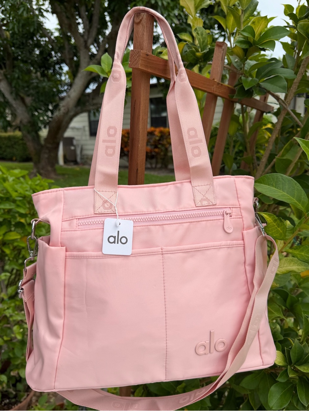 ALO Yoga Blush Pink Shoulder Bag